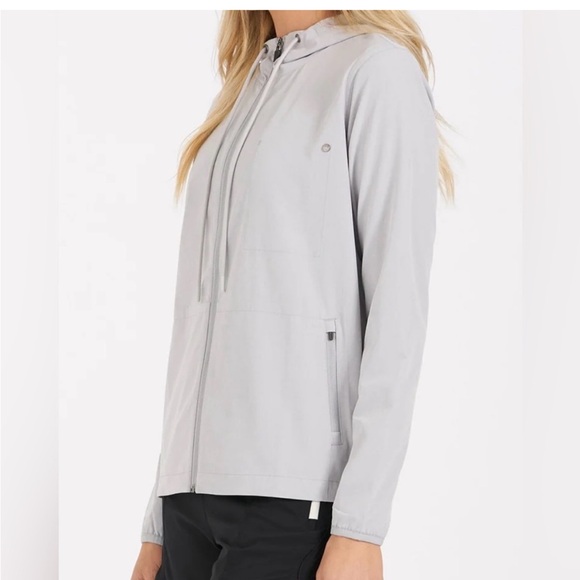 VUORI Light Gray outdoor trainer jacket SIZE XL - Picture 6 of 6